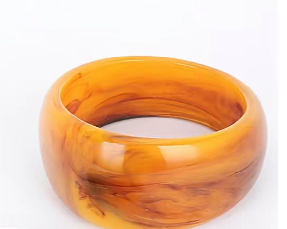 Carmello Resin Bangle Orange