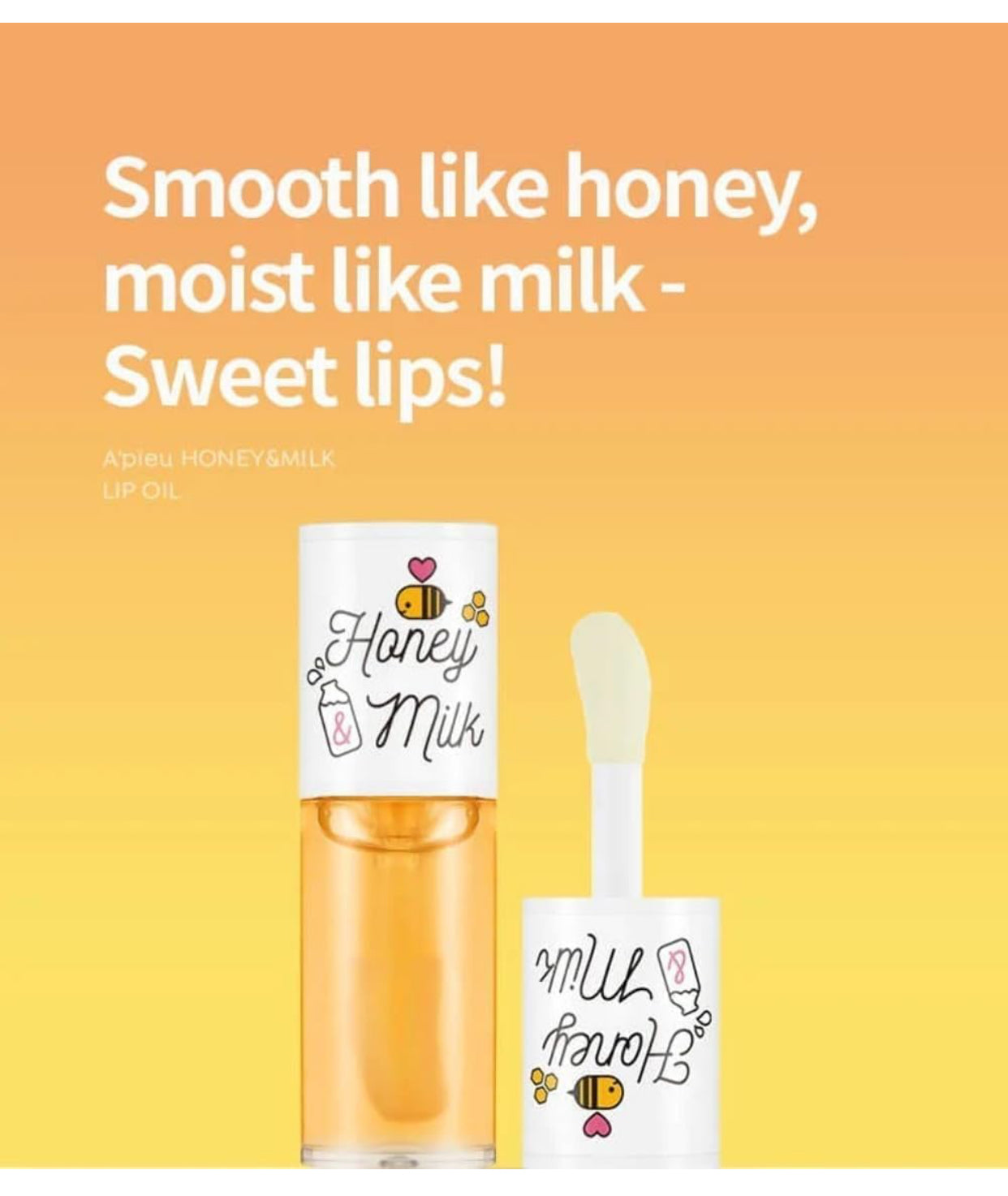 Honey & Milk Lip Oil