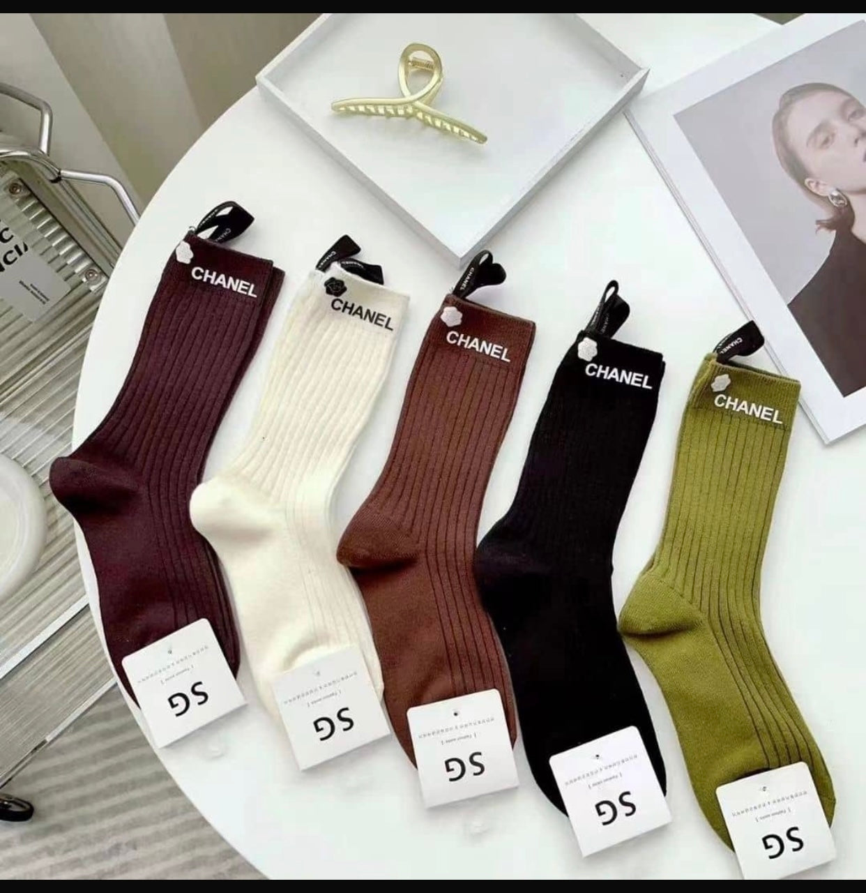 Chanel Socks